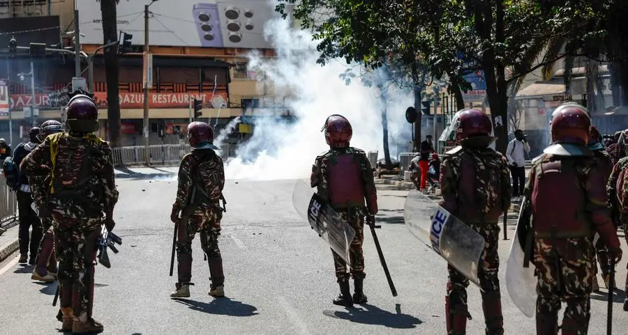 Kenya police fire rubber bullets, tear gas at anti-tax protesters