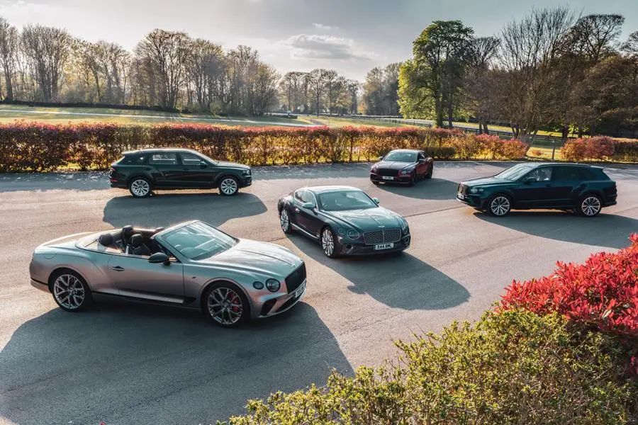 Bentleys Fleet. Image Courtesy: Bentley Motors