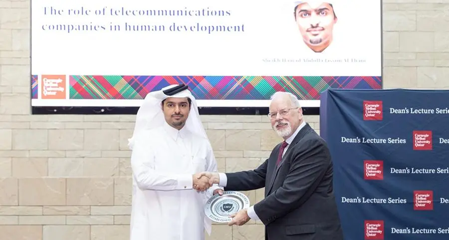 CEO of Vodafone Qatar addresses CMU-Q on telecommunications and digital development