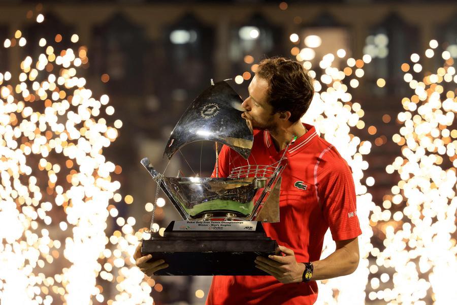 Magnificent Medvedev outclasses Rublev to win Dubai Open title - GulfToday