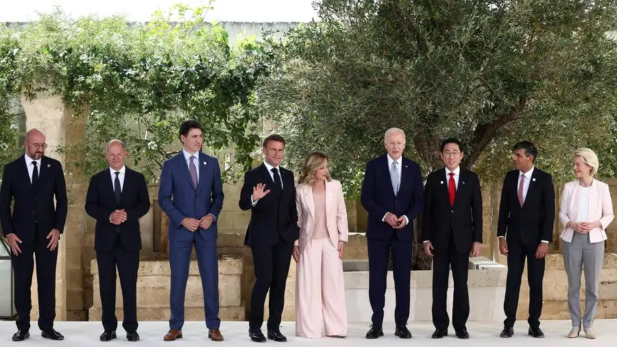 Behind the scenes at the G7