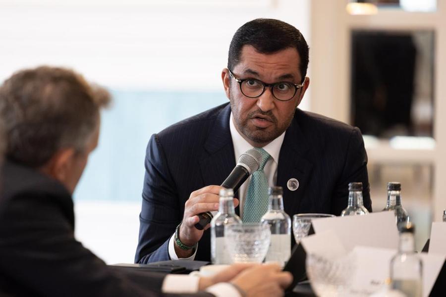 UAE’s Sultan Al Jaber advances innovative climate finance, leveraging public, business and philanthropic capital