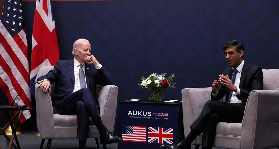 Biden to meet UK's Sunak in Belfast at start of Irish tour