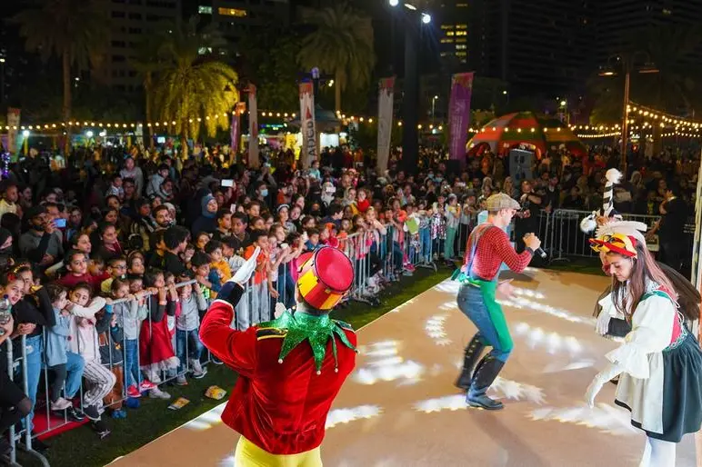 Event during the Abu Dhabi Moments second edition. Image Courtesy: Department of Community Development Abu Dhabi