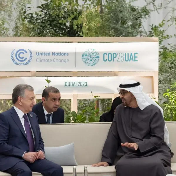 UAE President meets with President of Uzbekistan at COP28