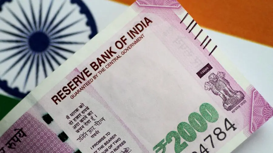 Indian rupee reaches 2-wk high on weak dollar, eyes US jobs data