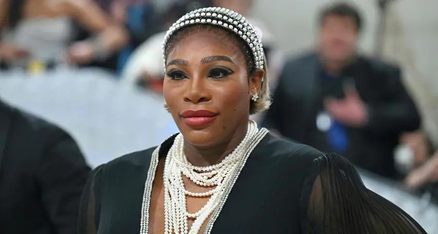 Serena Williams debuts baby bump at Met Gala