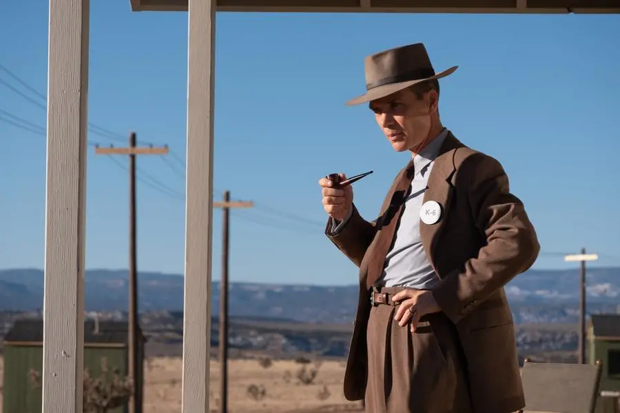 Cillian Murphy is J. Robert Oppenheimer in OPPENHEIMER, written, produced, and directed by Christopher Nolan. Image courtesy: Melinda Sue Gordon