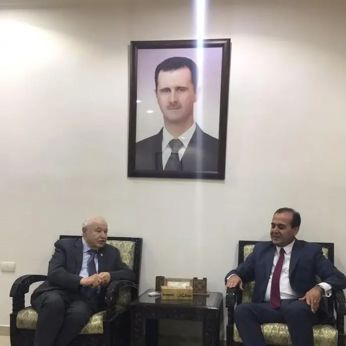 وزير النفط السوري يبحث مع أبوغزاله سبل التعاون في مجال التحول الرقمي