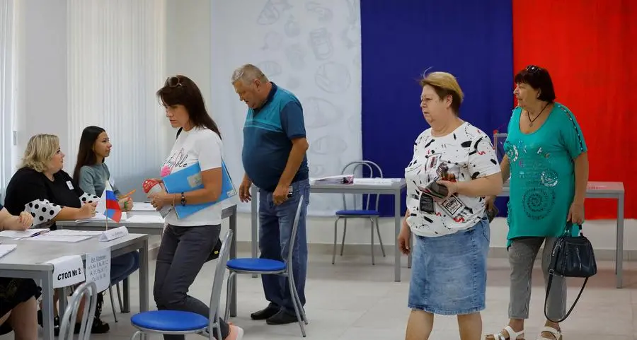 Ukraine condemns Russian 'sham elections' in Ukrainian occupied territories