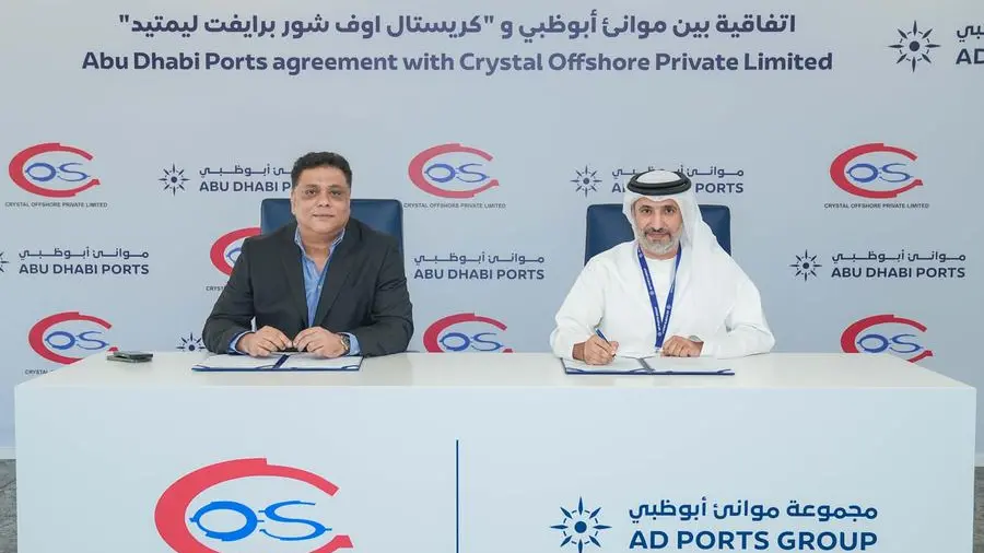 AD Ports Group inks 25 years agreement with Crystal Offshore
