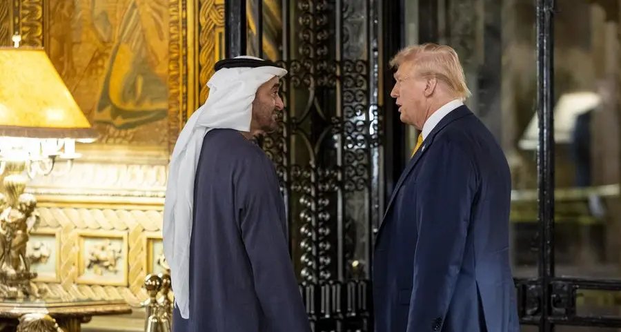 UAE President meets with former US President Donald Trump