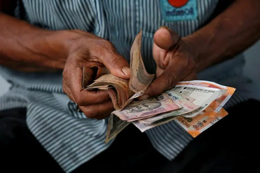 Indian rupee to open higher on robust India GDP, cooling US inflation