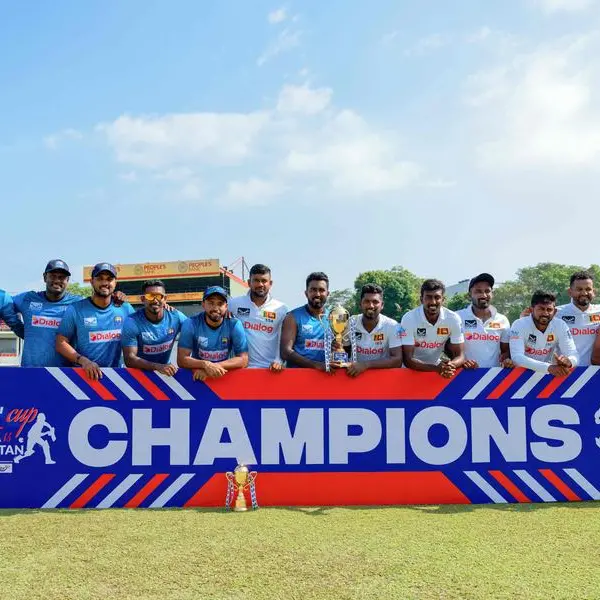 Sri Lanka celebrate 10-wicket Test win against Afghanistan