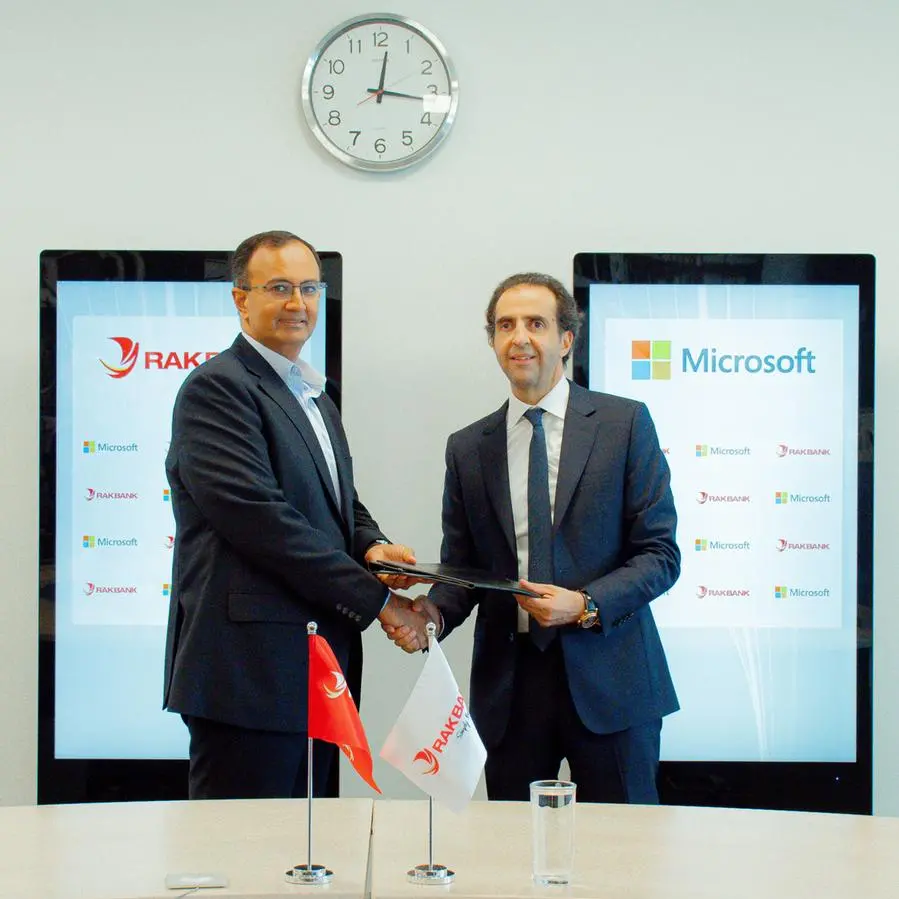 RAKBANK to transform AI applications in banking operations supported by Microsoft