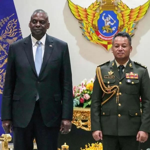 US Pentagon chief visits Cambodia to boost ties with China ally