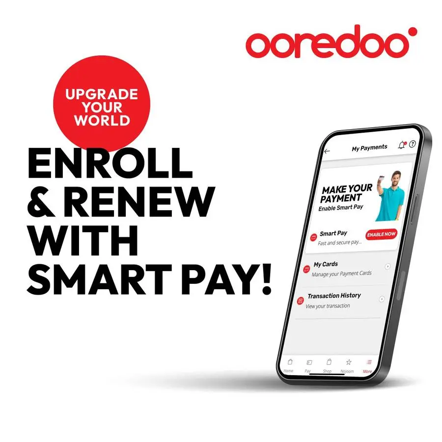 Ooredoo Kuwait elevates user experience with in-app smart pay feature