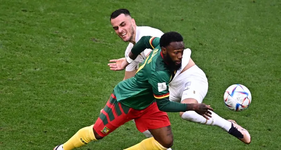 Cameroon fight back to draw World Cup thriller with Serbia