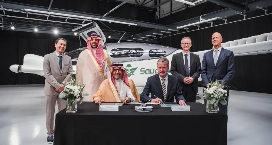مجموعة السعودية توقع أكبر طلبية عالمية مع شركة ليليوم لشراء ما يصل إلى 100 طائرة كهربائية eVTOL
