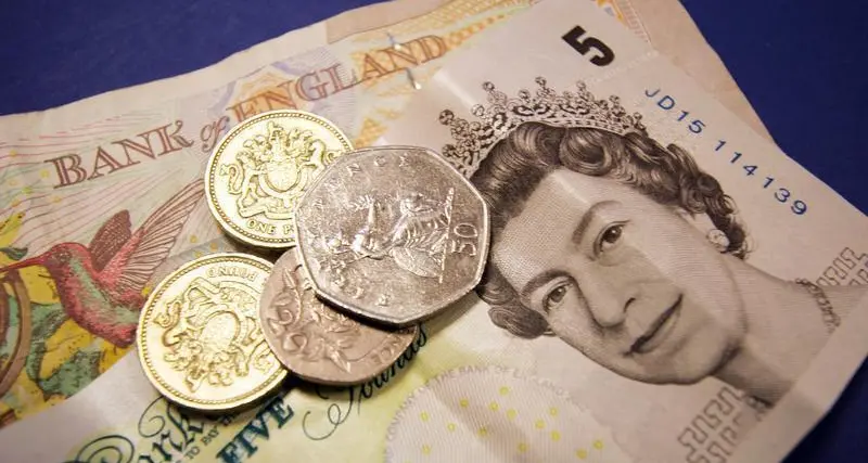 Sterling at 1-month lows amid falling GDP, post-Brexit tensions
