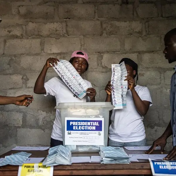 Vote tally underway in Sierra Leone election