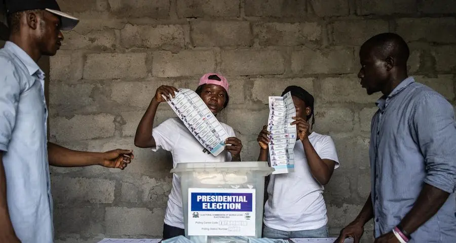 Vote tally underway in Sierra Leone election