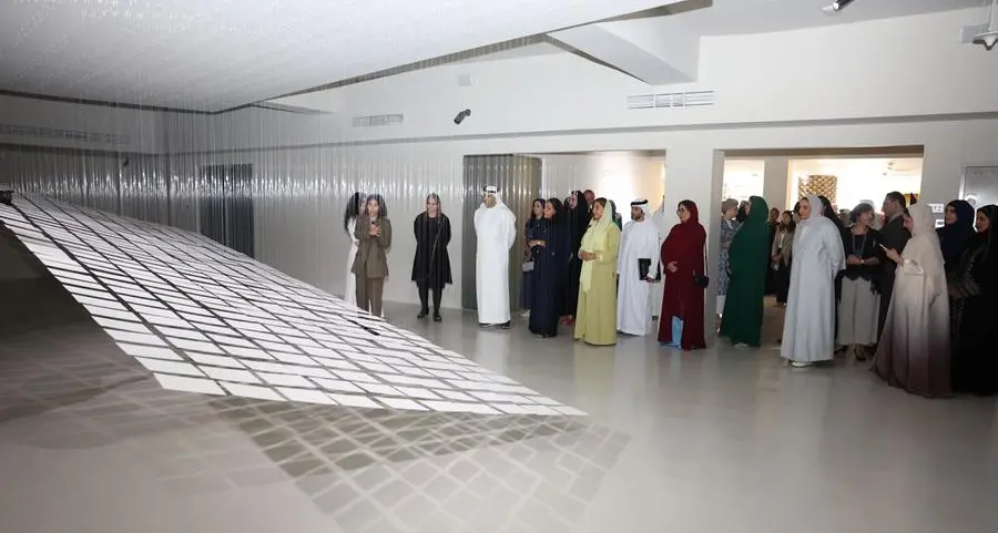 Bodour Al Qasimi opens two new exhibitions: “Thinking Art” and “33 Songs, 99 Words” at Maraya Art Centre