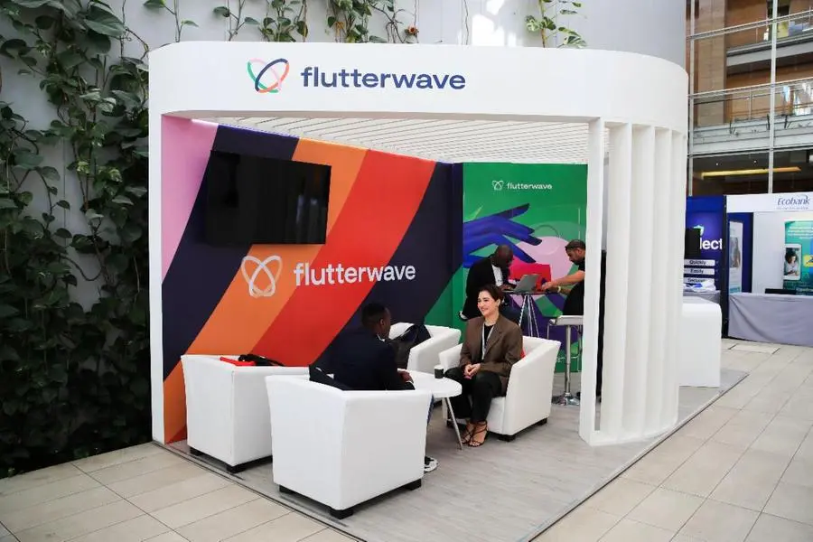 Flutterwave booth at Africa Fintech Summit
