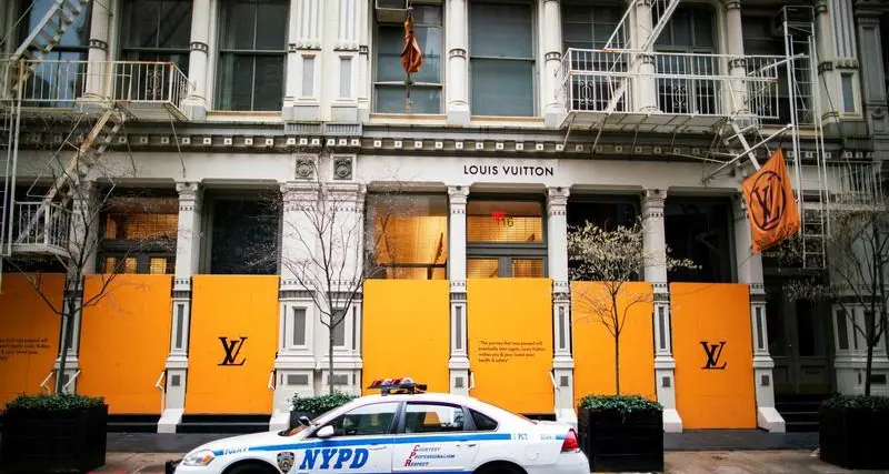 Thieves ram-raid Louis Vuitton shop in France