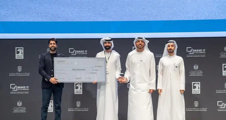 MoIAT announces Make it in the Emirates Start-up Pitch Competition winners