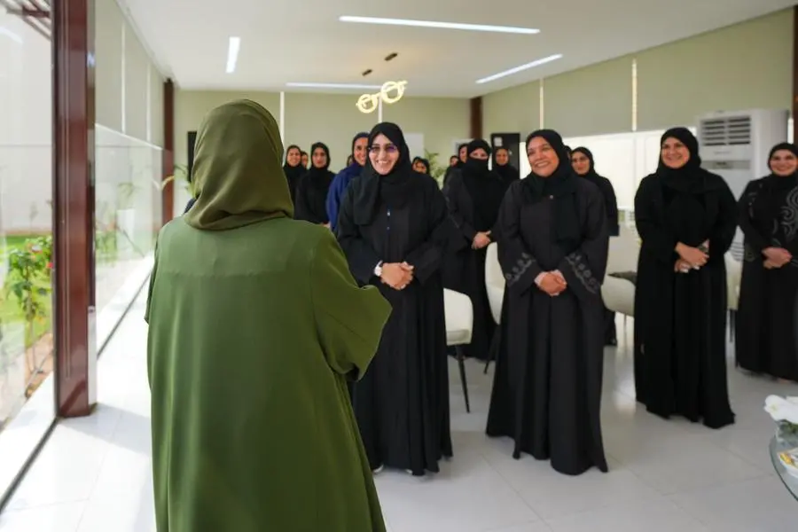 <p>Her Highness Sheikha Jawaher bint Mohammed Al Qasimi, wife of His Highness the Ruler of Sharjah and Chairperson of the Supreme Council for Family Affairs (SCFA), visit to Kanaf Centre</p>\\n