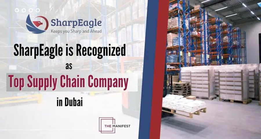 SharpEagle is recognized as the top supply chain company in Dubai by The Manifest
