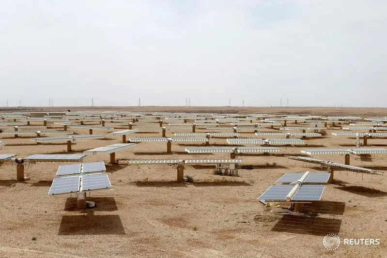Image used for illustrative purpose. A Saudi solar plant is seen in Uyayna, north of Riyadh, Saudi April 10, 2018. , Faisal Al Nasserr