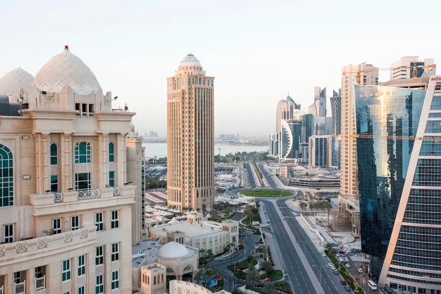 Skyscrapers in Qatar. Getty Images , Getty Images