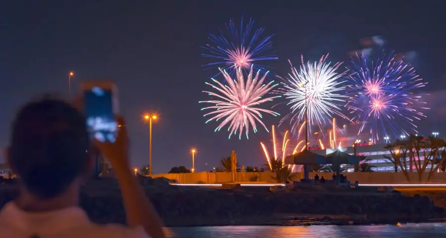 Colorful fireworks light up Saudi cities sky for Eid celebrations