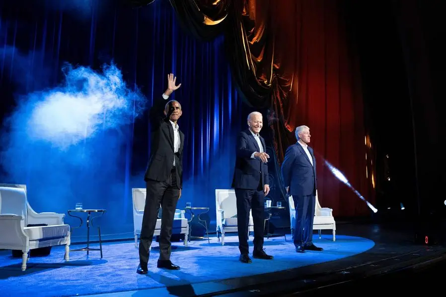Biden, Obama, Clinton rake in cash at NYC campaign stop