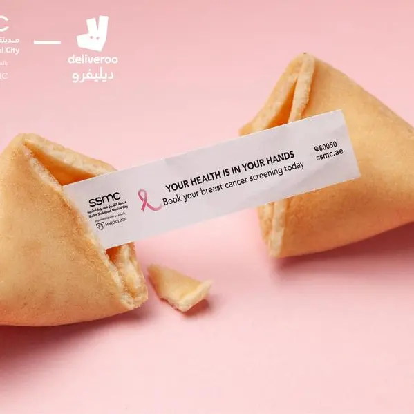Deliveroo partners with Sheikh Shakhbout Medical City for breast cancer awareness month