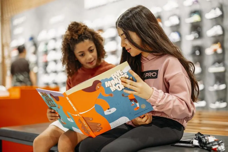 Nike Middle East has published a playbook called \\u2018Five Minutes More\\u2019, which invites parents and kids to discover the benefits of sport together. Image Courtesy: Nike