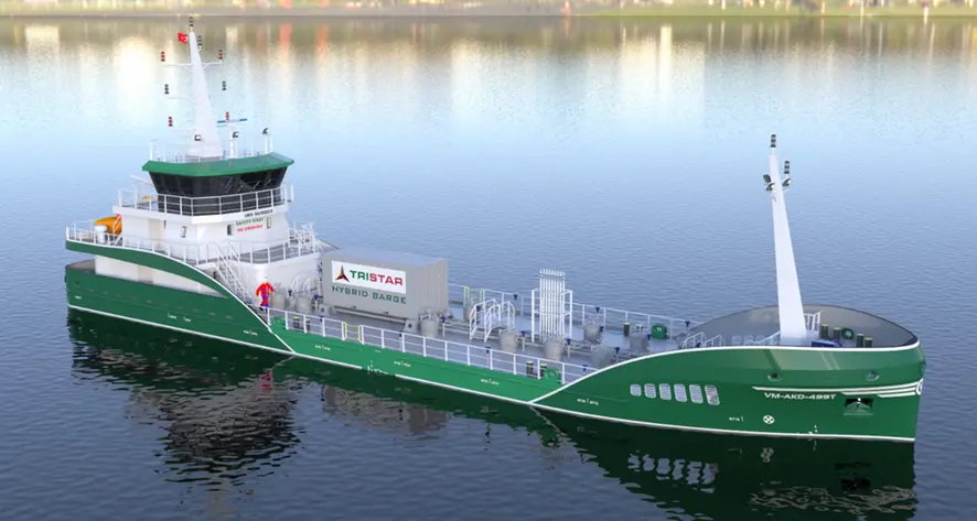 Tristar announces electric bunkering vessel for the UAE