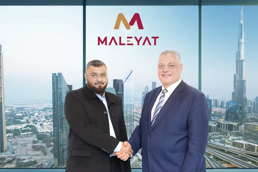 Muhammad Owais, CEO of Maleyat Group and Mostafa Mamdouh Mohamed Ali, CEO MCG. Image Courtesy: Maleyat Group