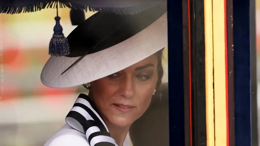 Kate makes public appearance at Trooping of the Colour parade