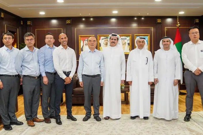 HE Saeed Al Tayer receives high level delegation from Sungrow