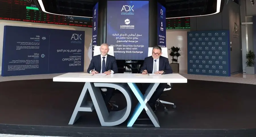 Abu Dhabi Securities Exchange, Luxembourg Stock Exchange sign deal