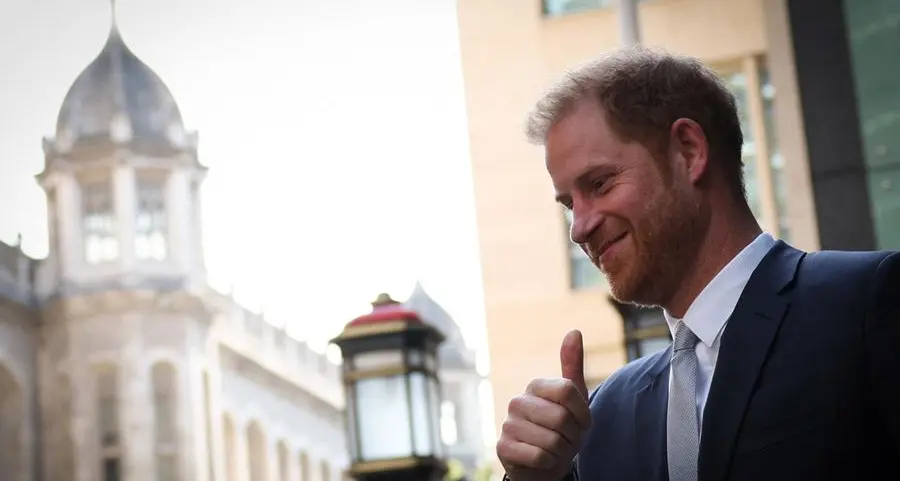 Prince Harry in London, but not meeting King Charles