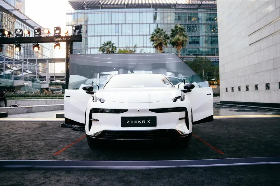 AW Rostamani Group (AWR), a leading conglomerate, has announced the official launch of Zeekr in the UAE, a global pure electric premium vehicle subsidiary of Geely Holding Group. Image courtesy: Zeekr