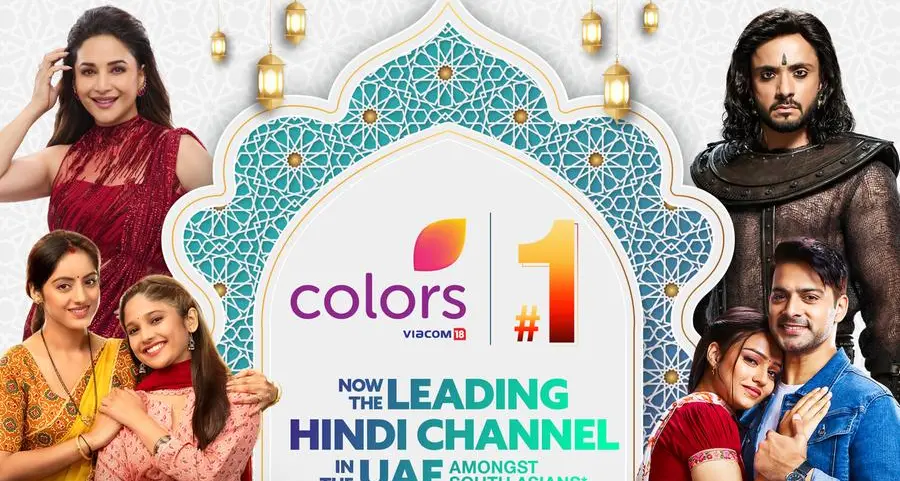 Colors takes the lead as the no. 1 hindi GEC in the UAE amongst Indian and Pakistani viewers