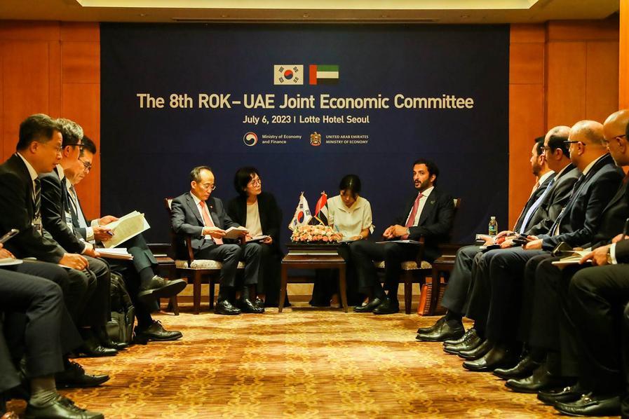 UAE와 한국, 11개 전략 분야에서 경제 협력 확대 및 경제 활성화에 합의