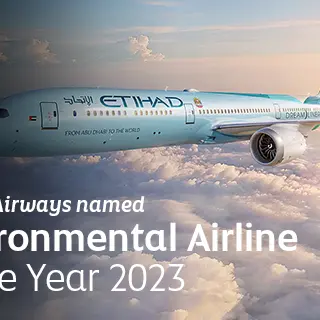 الاتحاد للطيران تفوز بجائزة \"شركة الطيران الصديقة للبيئة لعام 2023\" من إيرلاين ريتنجز