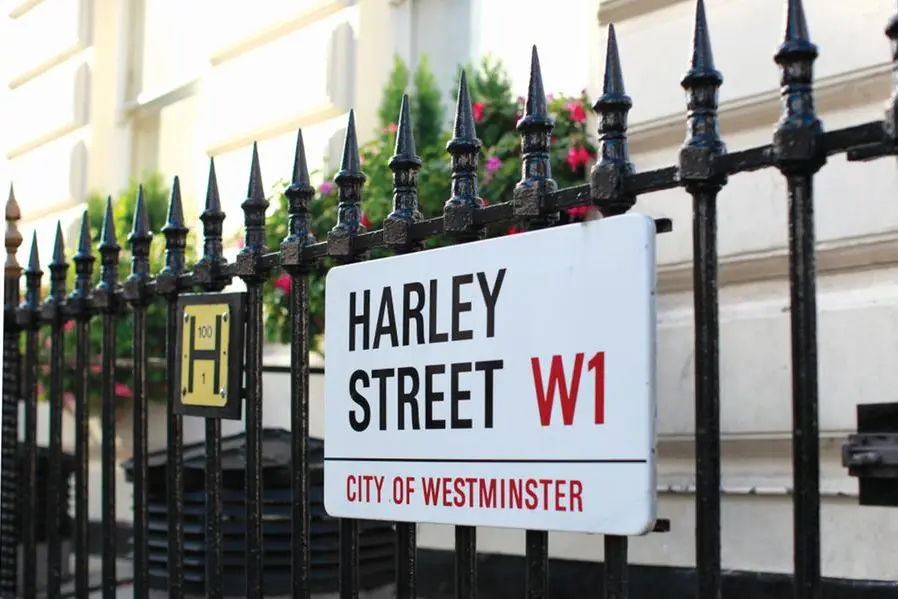 Harley Street Medical Area, London, England