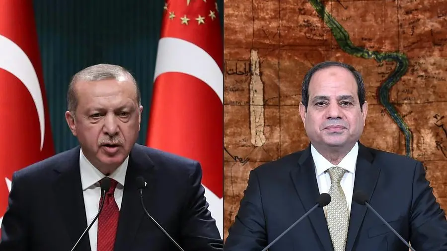 الرئيس التركي يزور مصر لأول مرة منذ أكثر من عقد